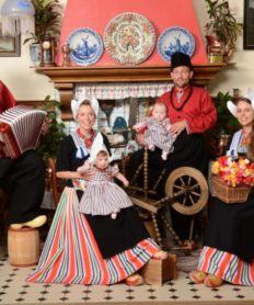 El traje típico de la cultura holandesa