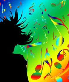 La música para estimular pensamientos positivos