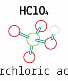 El ácido perclórico como oxidante